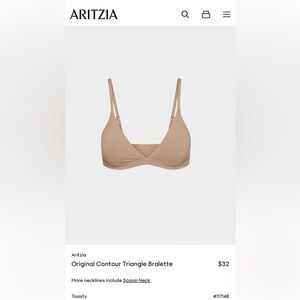 Original Contour Triangle Bralette
